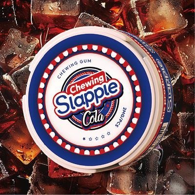 Producto - (CHICLES DE NICOTINA) SLAPPLE - COLA