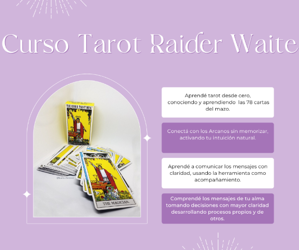 Producto - Curso en Pdf de TAROT Raider Waite