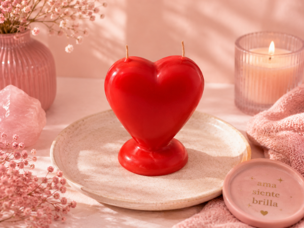 Producto - VELA FORMA CORAZON 8X5X8 CM