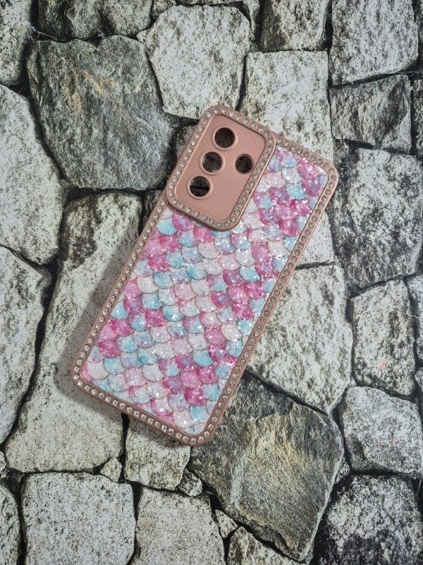 Producto - Funda rígida sirena Samsung A26 rosa