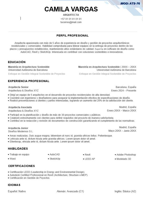 Producto - ATS Model 76