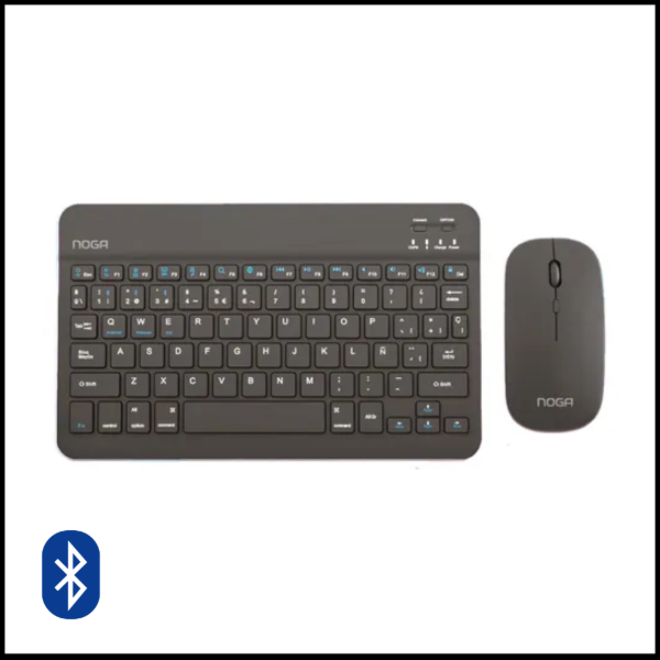 Producto - Combo Teclado Recargable Slim Mouse BT 5.0 Noga S5900