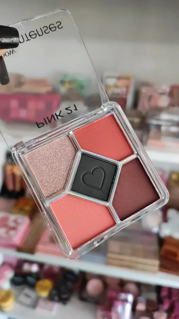 Producto - Paletita de sombras Pink 21 cinco tonos
