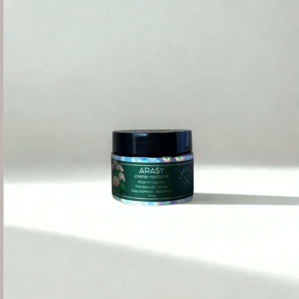 Producto - Crema Facial ARASY - Rosa Mosqueta, Vit E (Regeneración Celular y Nutrición) - 0