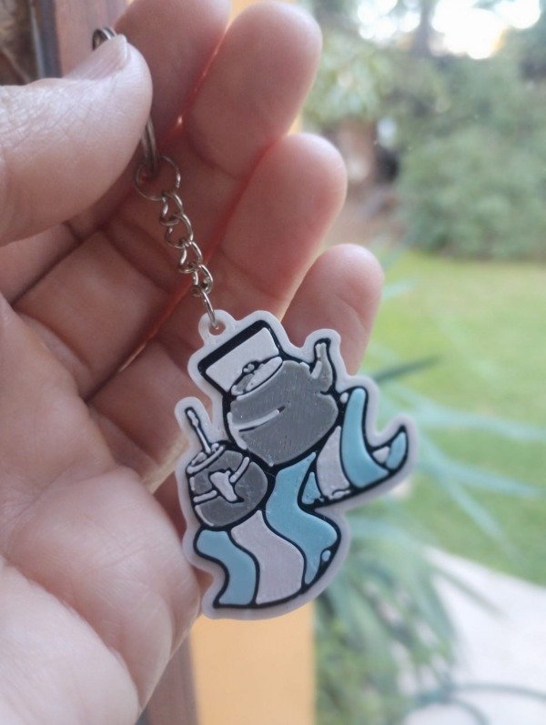 Producto - Llavero Pava, mate y bandera