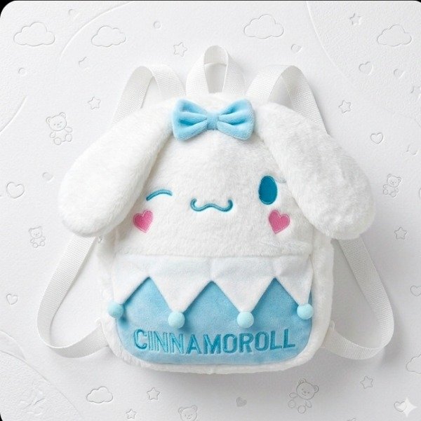 Producto - Mochila escolar Cinnamoroll sanrio peluche