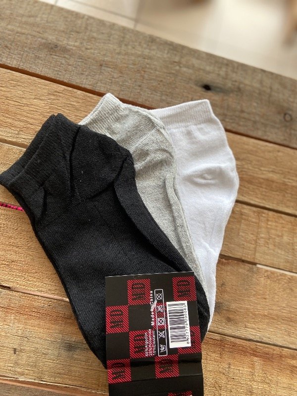Producto - Pack x3 soquetes men sock