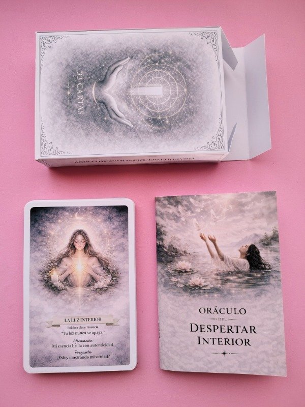 Producto - ORÁCULO DEL DESPERTAR INTERIOR: CARTAS + GUÍA - 0