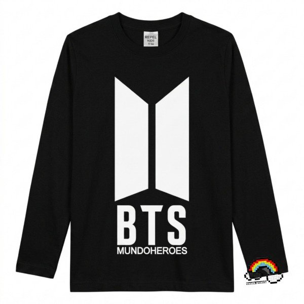 Producto - REMERA MANGA LARGA INFANTIL BTS T.8