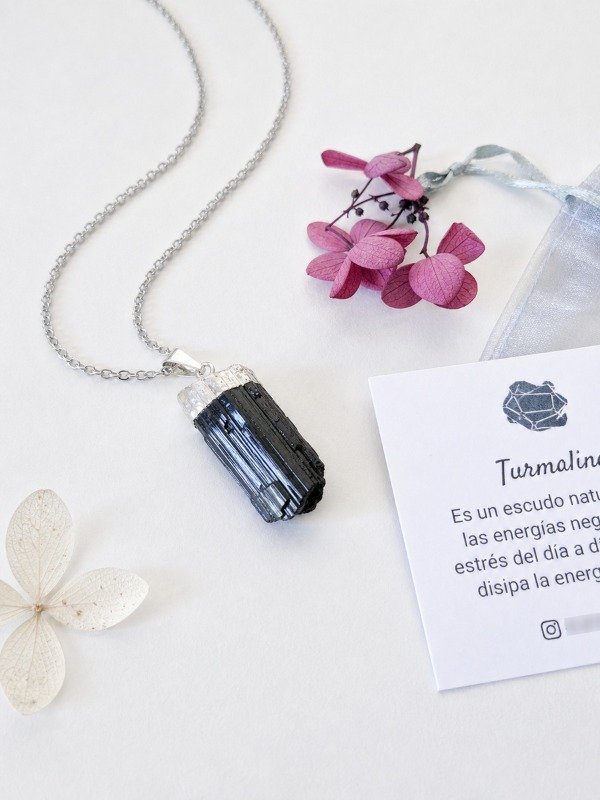 Producto - Collar Turmalina Negra Protección - 3