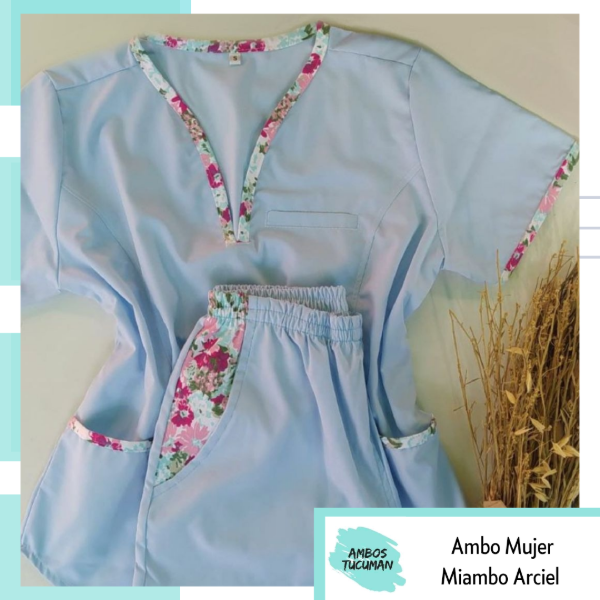 Producto - Ambo Miambo Celeste detalle Florcitas