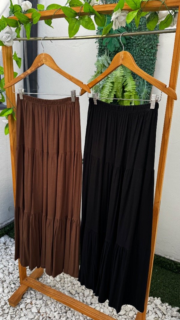 Producto - Pollera lino Larga