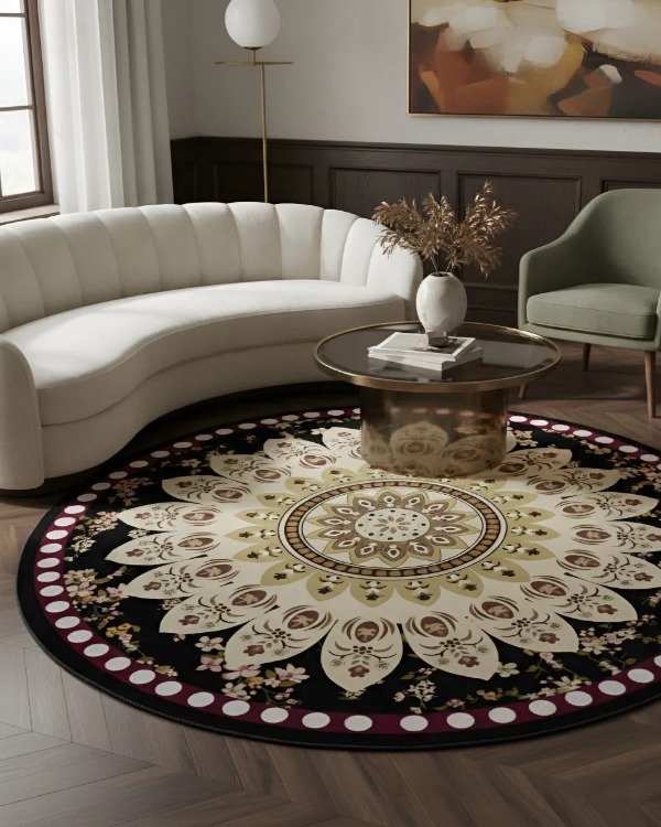 Producto - Alfombra Nápoles circular