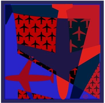 Producto - Pañuelo Rojo y azul