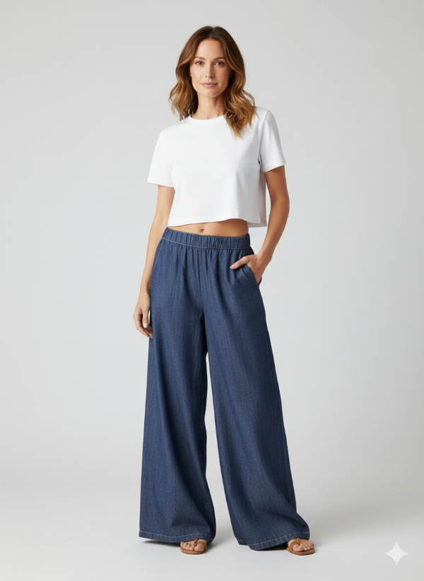 Producto - Palazo Camisero con Elástico
