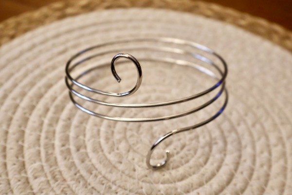 Producto - Brazalete Cleopatra acero blanco