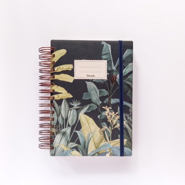 Producto - Agenda 2026 Anillada a5 (15x21cm) Diaria - Botánica Tropical I