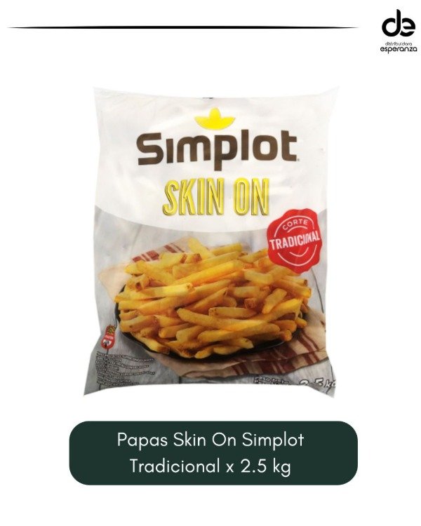 Producto - Papas Skin On Tradicional x 2.5 kg