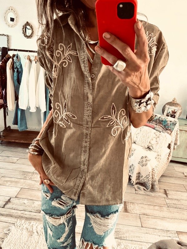 Producto - Camisa Teresa tierra - 3