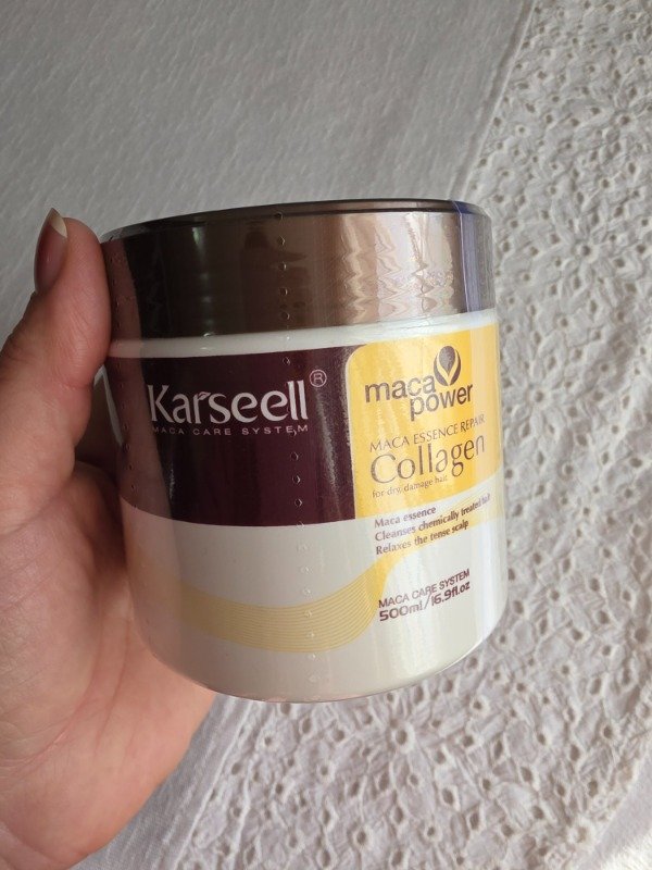 Producto - Mascarilla capilar colágeno Karseell 500ml Hidratación Intensa