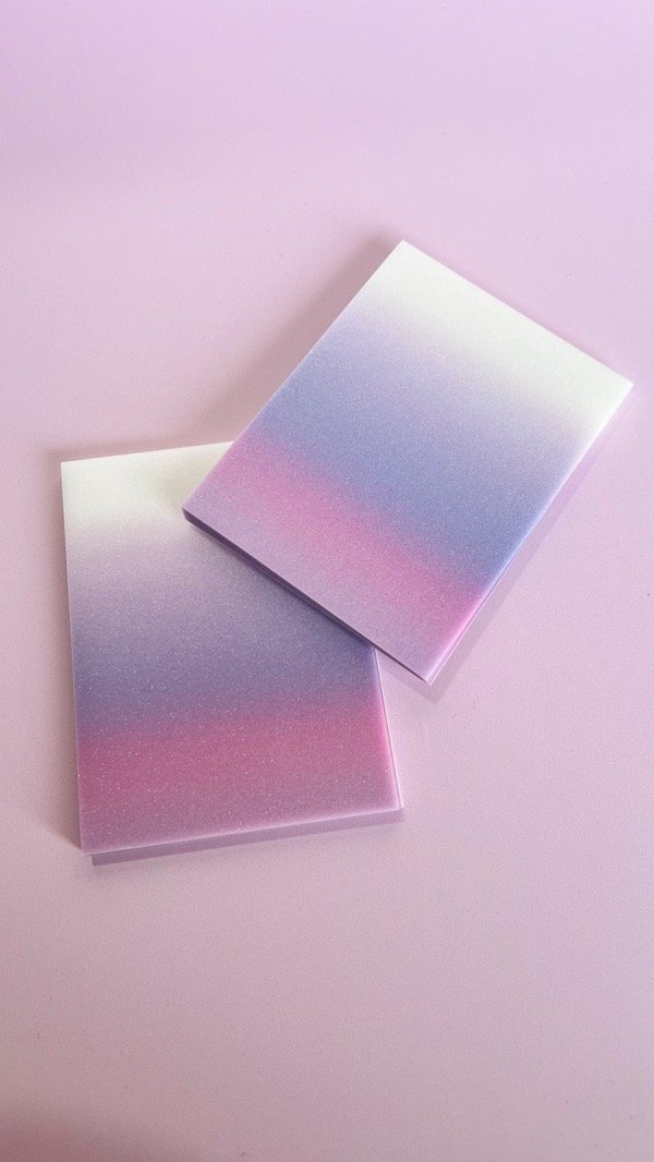 Producto - Notitas adhesivas glitter degradé - 0