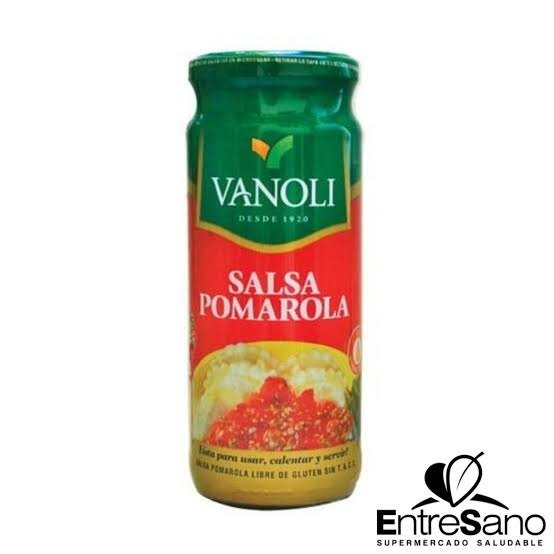 Producto - VANOLI SALSA LISTA POMAROLA SIN TACC