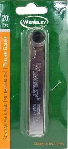 Producto - SONDAS x 20 Pzs. WEMBLEY [0.05 a 1.00] (MM) cod 2504