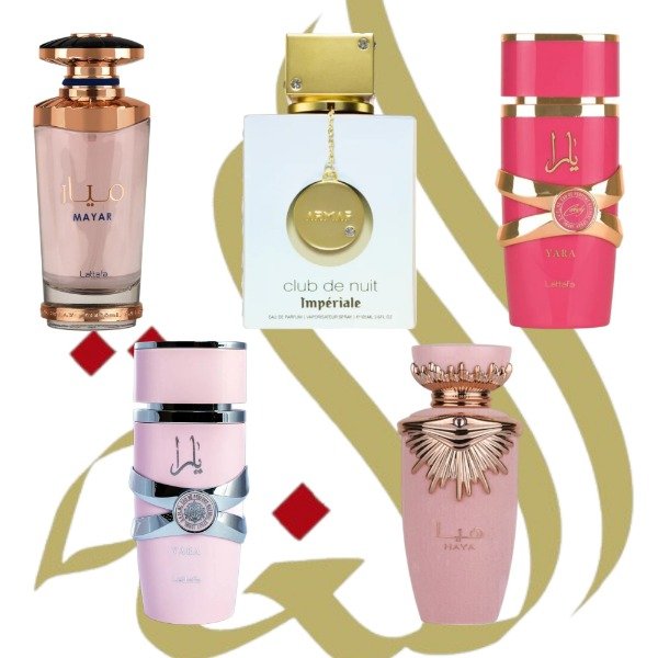 Producto - Kit de iniciación Árabe Femenino (5Ml C/Uno)