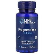 Producto - Pregnenolone 100 mg Life Extension - 1