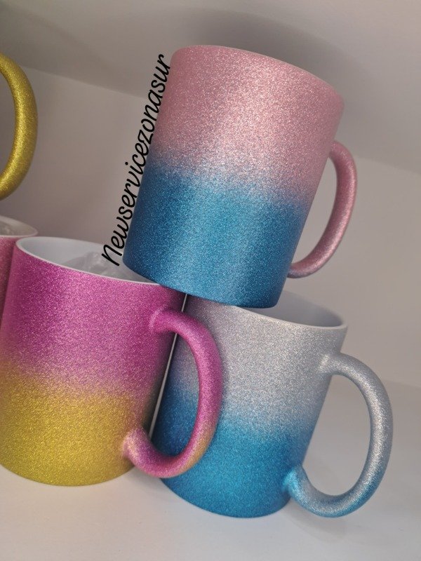 Producto - TAZA GLITTER DUO