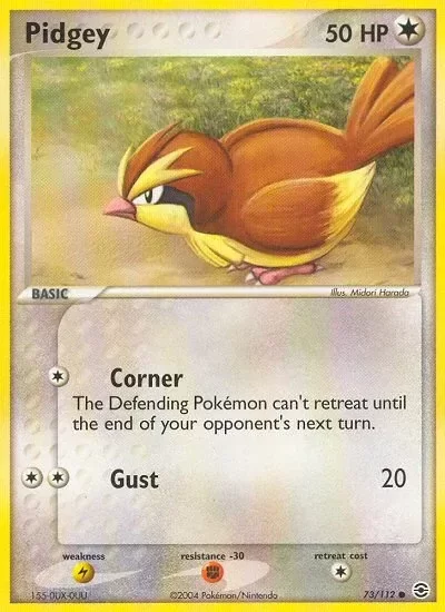 Producto - Pidgey (73/112) [EX: FireRed and LeafGreen]