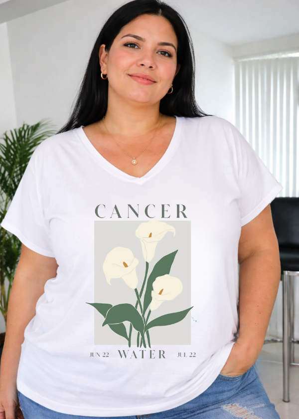 Producto - Escote V Sublimada (Cancer)