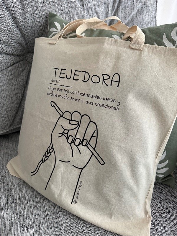 Producto - Tote bag tejedora - 1