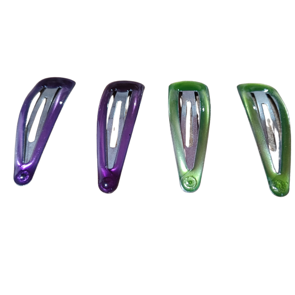 Producto - Hebillas De Pelo Tic Tac Brillantes Niña Mujer Pack X 10 unidades - 3
