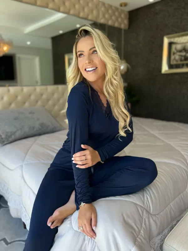 Producto - PIJAMA MARIA AZUL