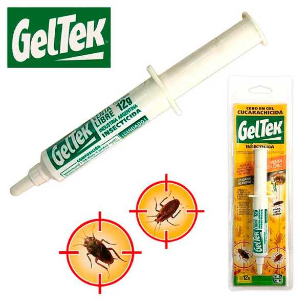 Producto - Cucarachicida GELTEK cebo en gel JERINGA 12gr