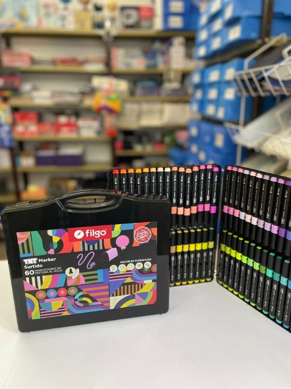 Producto - Marcadores acrilicos al agua x60 - TNT Marker - "Filgo"