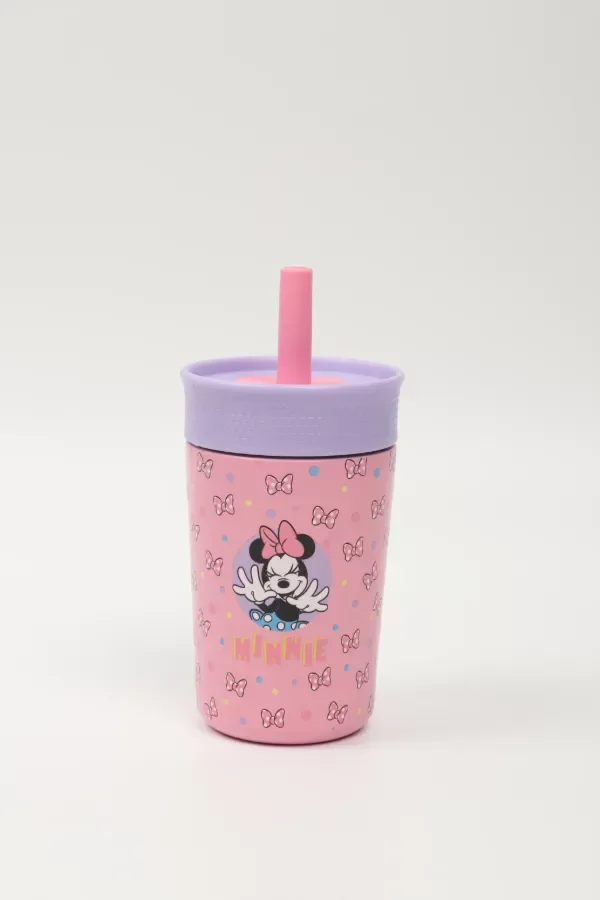 Producto - VASO TERMICO CON SORBETE SILICONA MINNIE