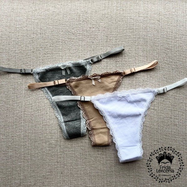 Producto - Pack Colaless Puntilla regulable