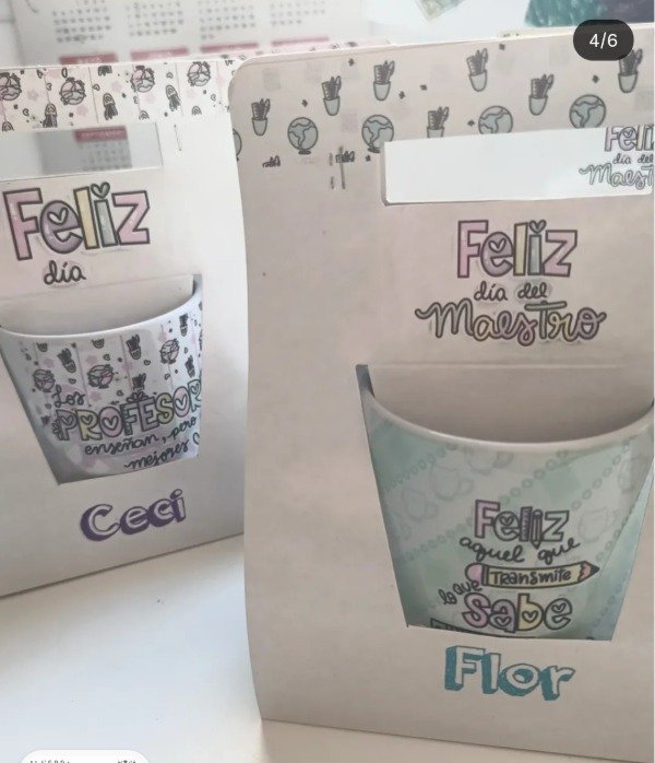 Producto - Taza Cerámica - Día del Maestro - - 1