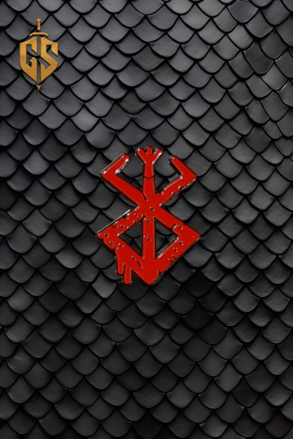 Producto - Pin de metal Runa de Berserk