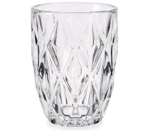 Producto - VASO VIDRIO ROMBO
