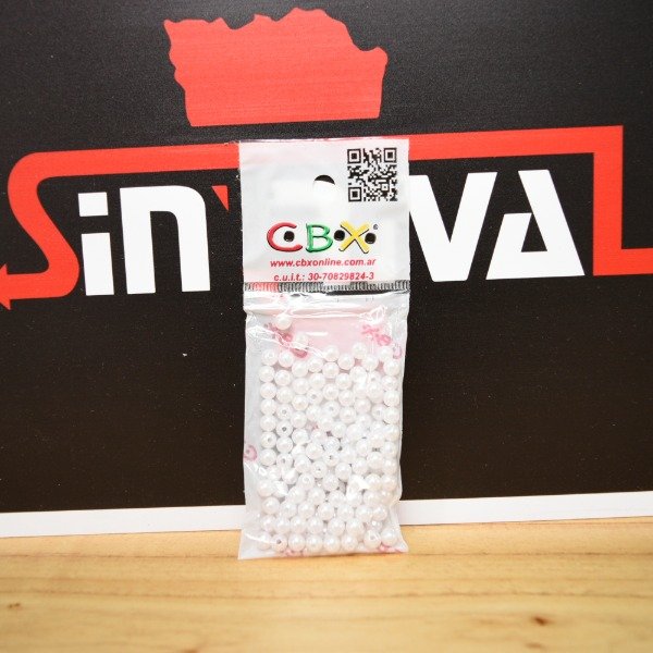 Producto - PERLA EN BOLSA N 6 BLANCA