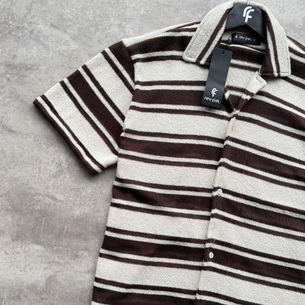Producto - CAMISA TEJIDA BOGOTA CHOCOLATE - 1