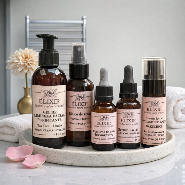 Producto - Skincare facial en 5 pasos DETOX - Pieles MIXTAS / GRASAS