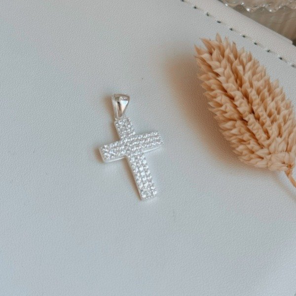 Producto - Dije Cruz Elena Plata 925