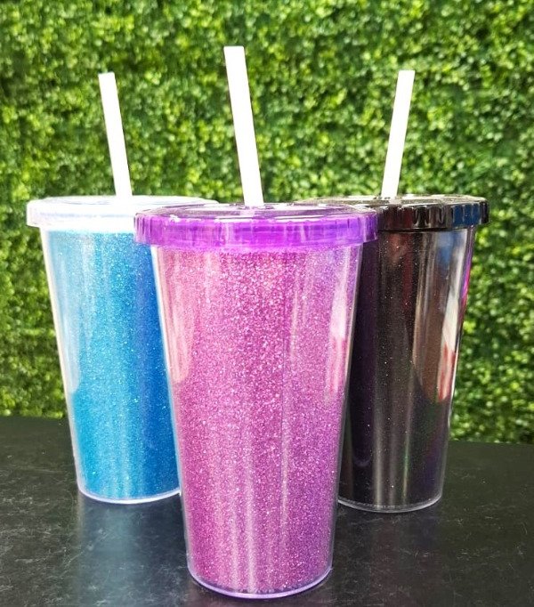 Producto - Vaso Acrilico de 500cc Glitter - 0