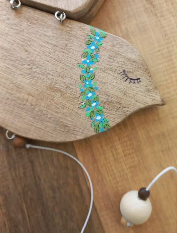 Producto - Ave soñadora pájaro móvil "bambú" - 3