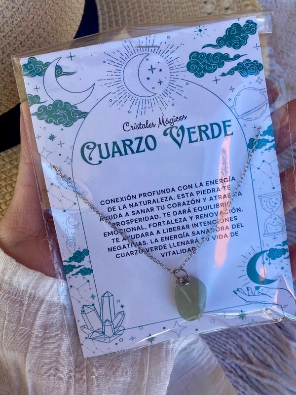 Producto - Collar Cuarzo Verde