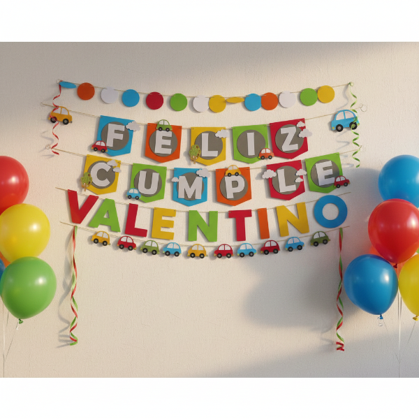 Producto - BANDERINES AUTITOS